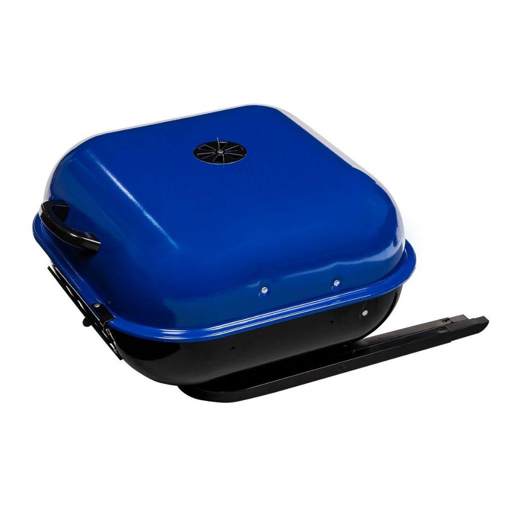 Americana Walk-A-Bout 2.0 portable charcoal grill with Ocean Blue lid – view 5