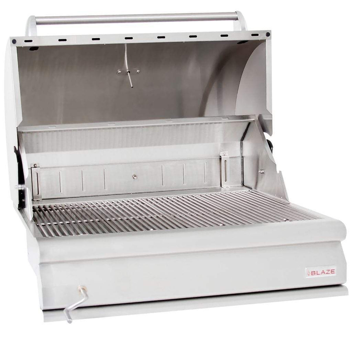 Blaze 32 inch stainless steel built-in charcoal grill – view 10