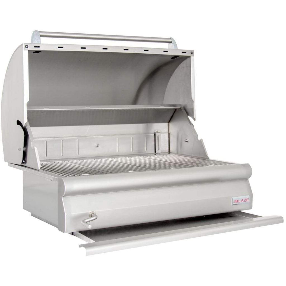 Blaze 32 inch stainless steel built-in charcoal grill – view 3