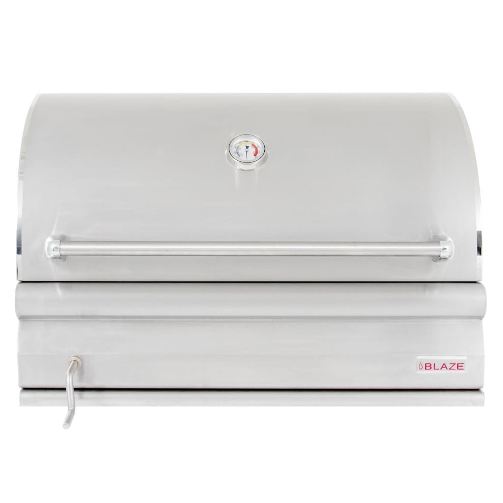 Blaze 32 inch stainless steel built-in charcoal grill