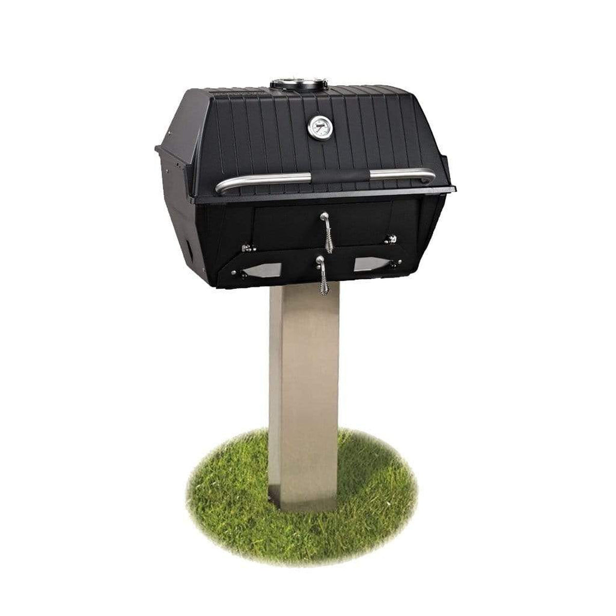 Broilmaster C3 cast aluminum charcoal grill – view 6