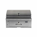 Coyote 36 inch built-in stainless steel charcoal grill