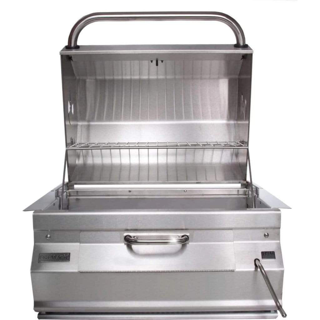 Fire Magic Legacy 30 inch stainless steel built-in charcoal grill – view 4