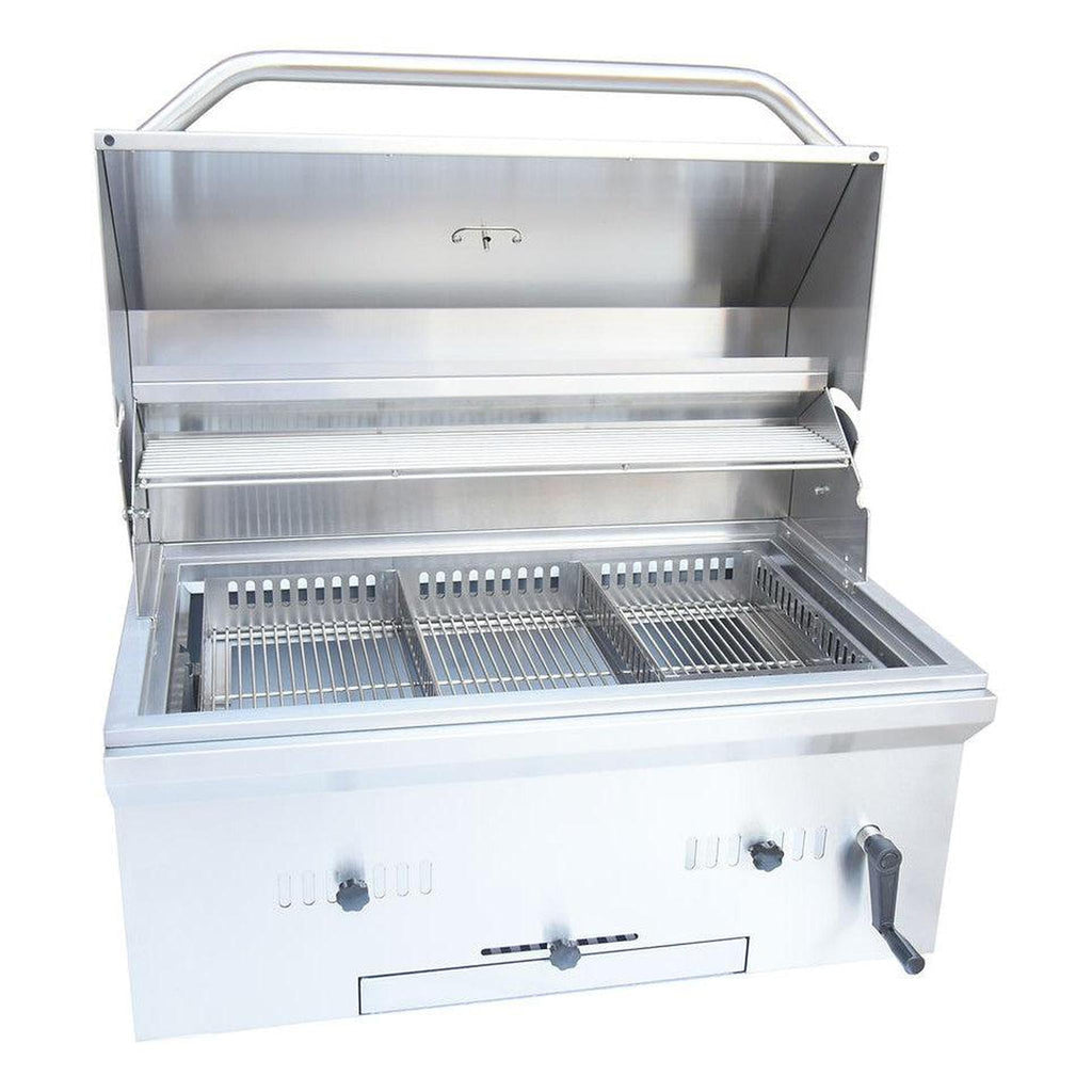 Kokomo Grills 32 inch built-in stainless steel charcoal grill – view 11