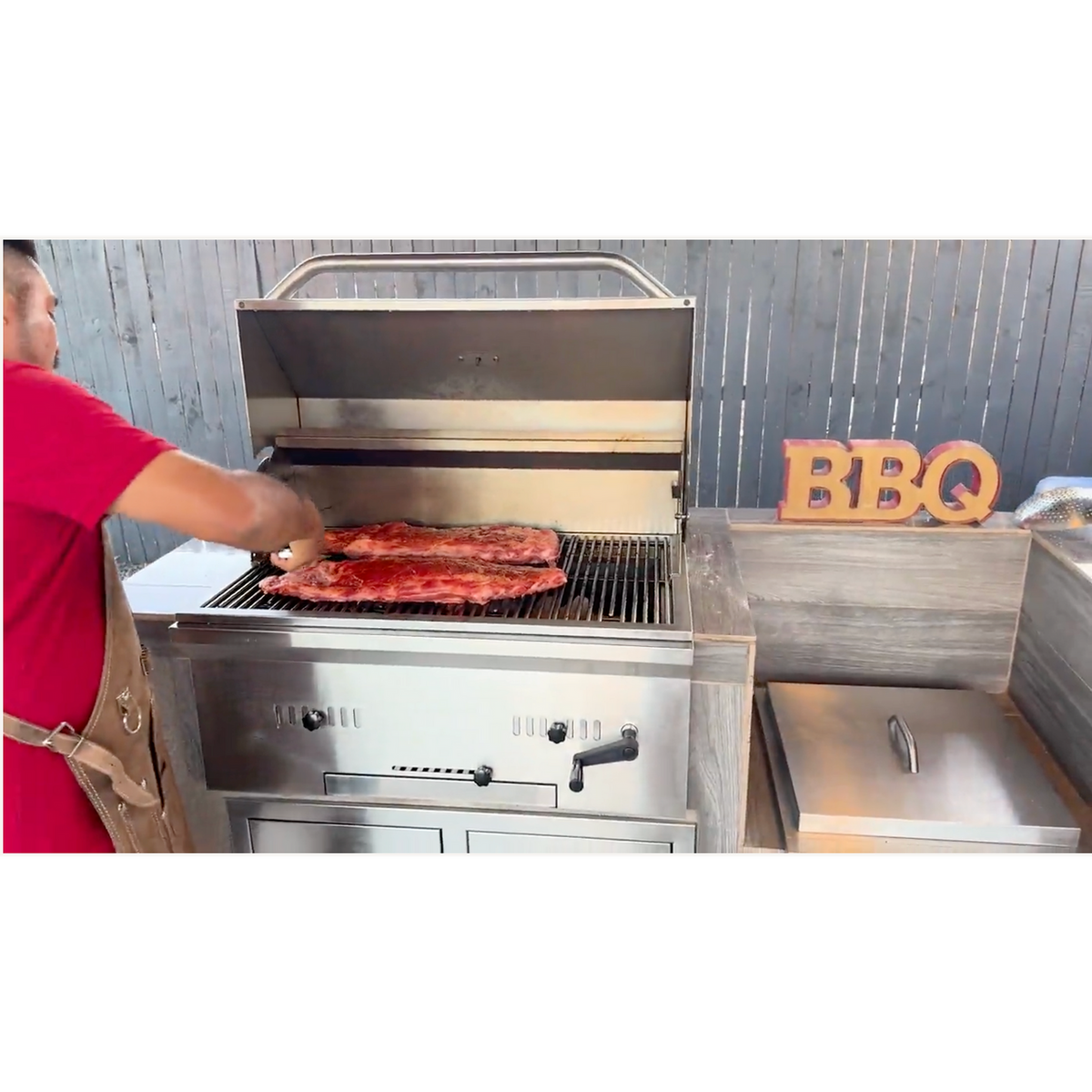 Kokomo Grills 32 inch built-in stainless steel charcoal grill – view 13