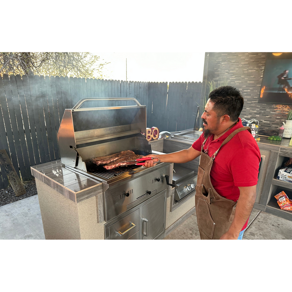 Kokomo Grills 32 inch built-in stainless steel charcoal grill – view 14