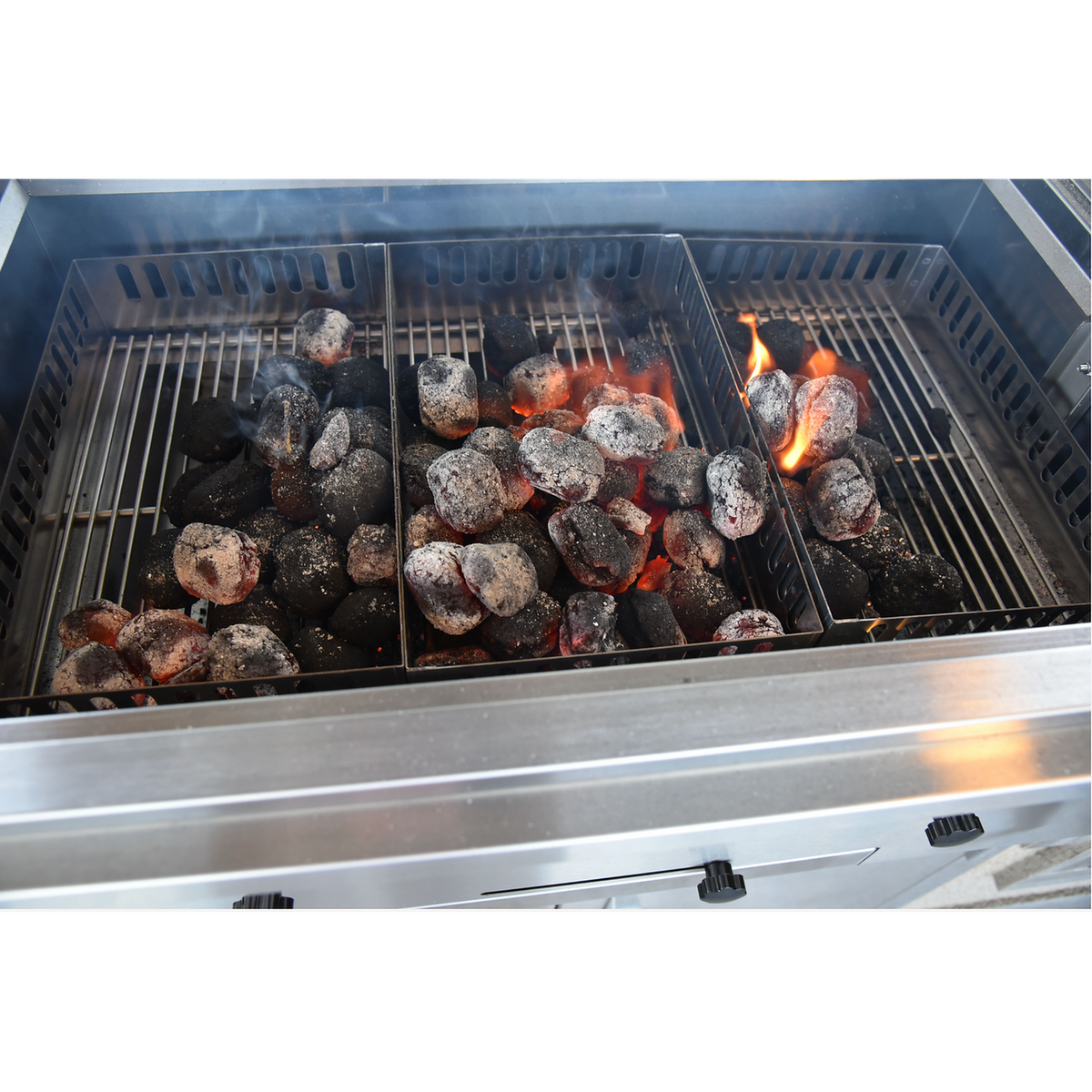 Kokomo Grills 32 inch built-in stainless steel charcoal grill – view 15