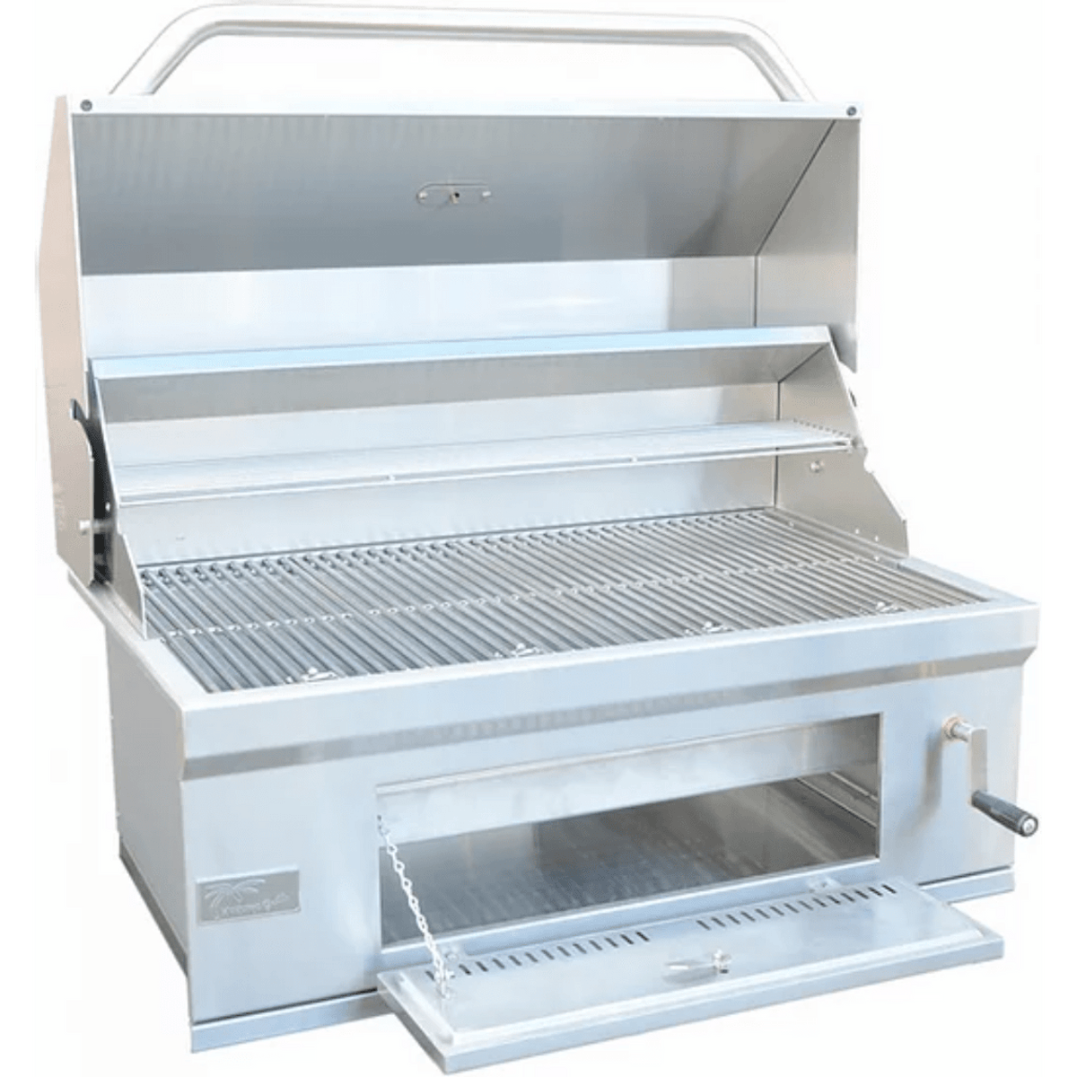 Kokomo Grills 32 inch built-in stainless steel charcoal grill – view 2