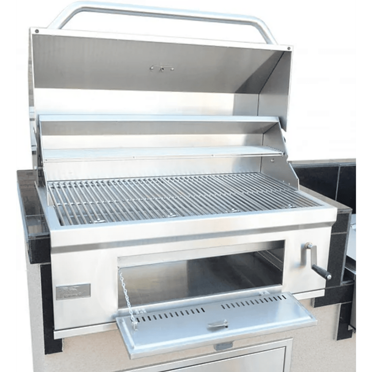Kokomo Grills 32 inch built-in stainless steel charcoal grill – view 3