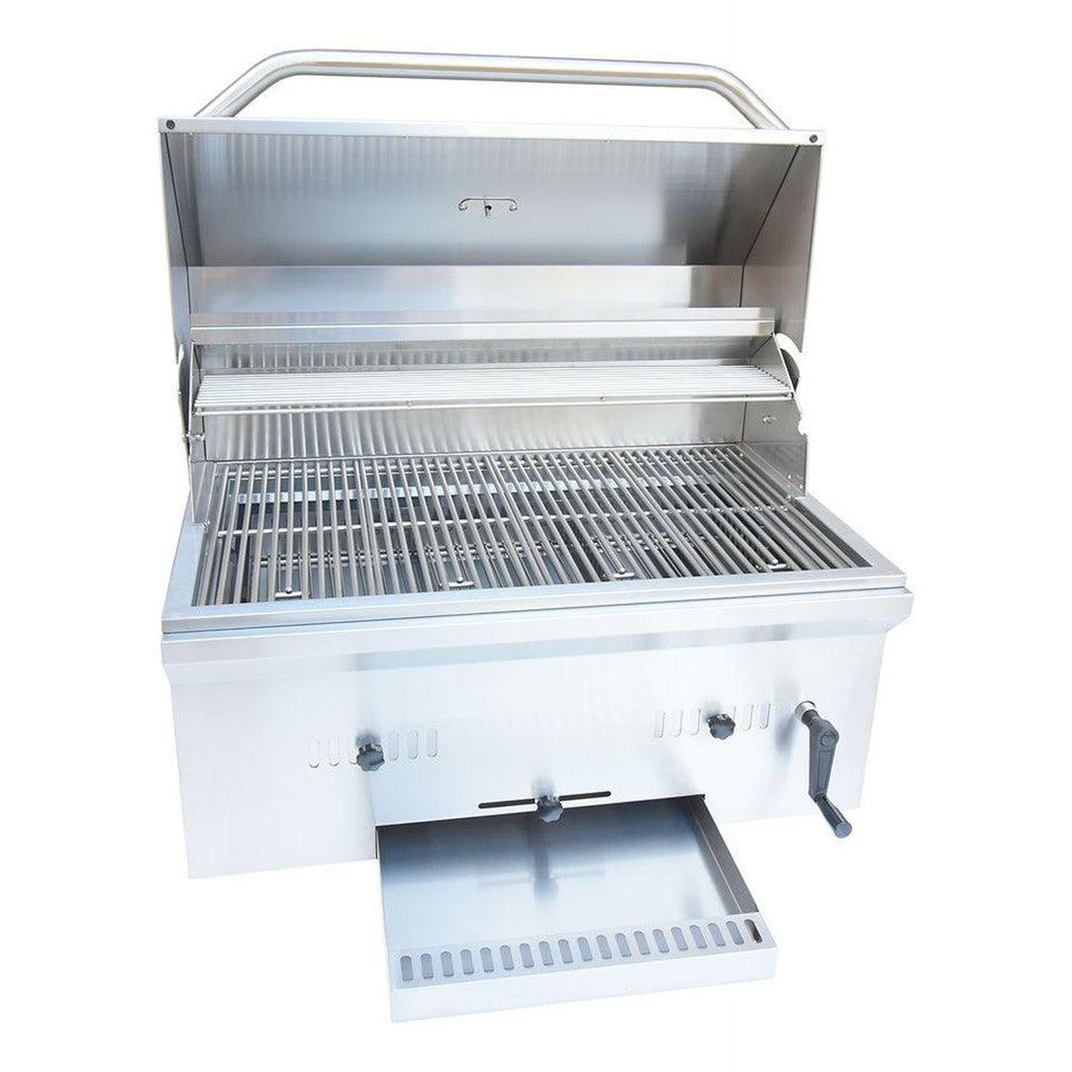 Kokomo Grills 32 inch built-in stainless steel charcoal grill – view 6