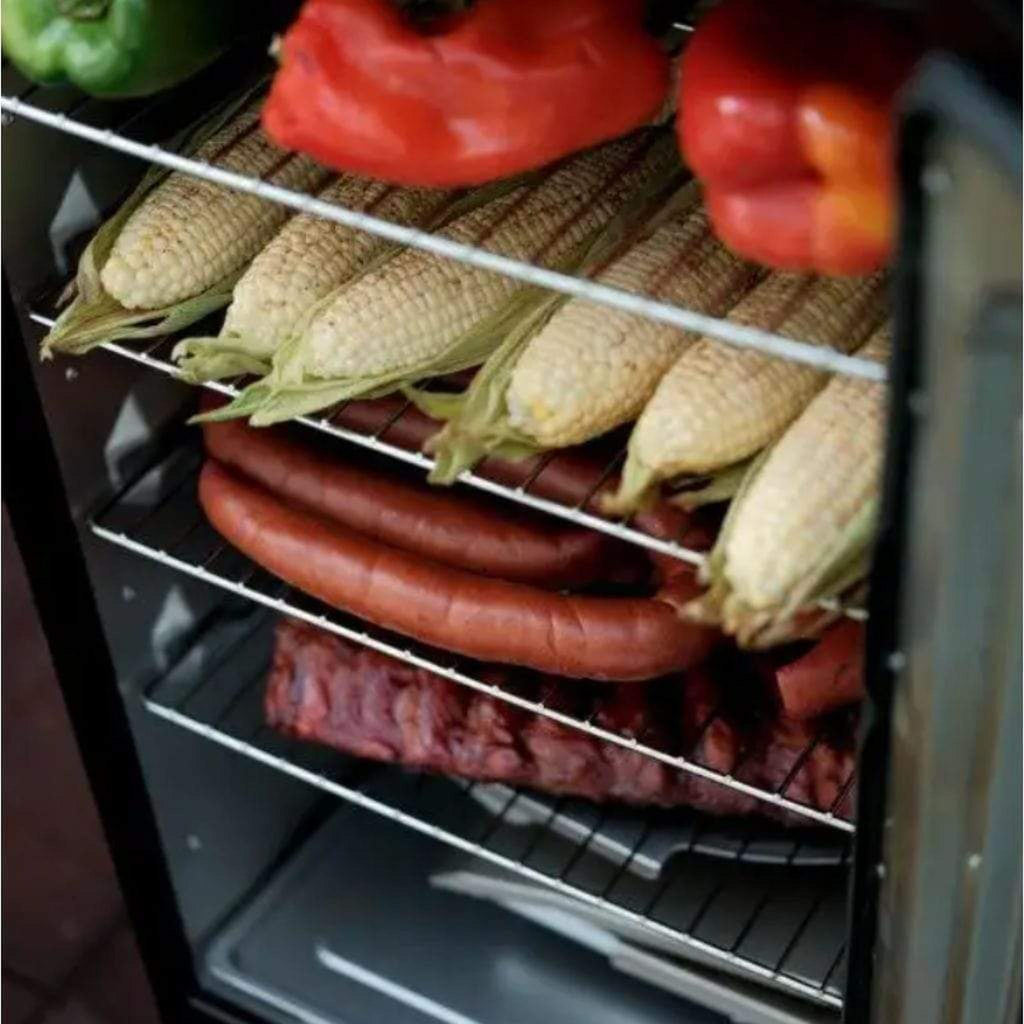 Black Masterbuilt digital electric smoker with four racks – view 7
