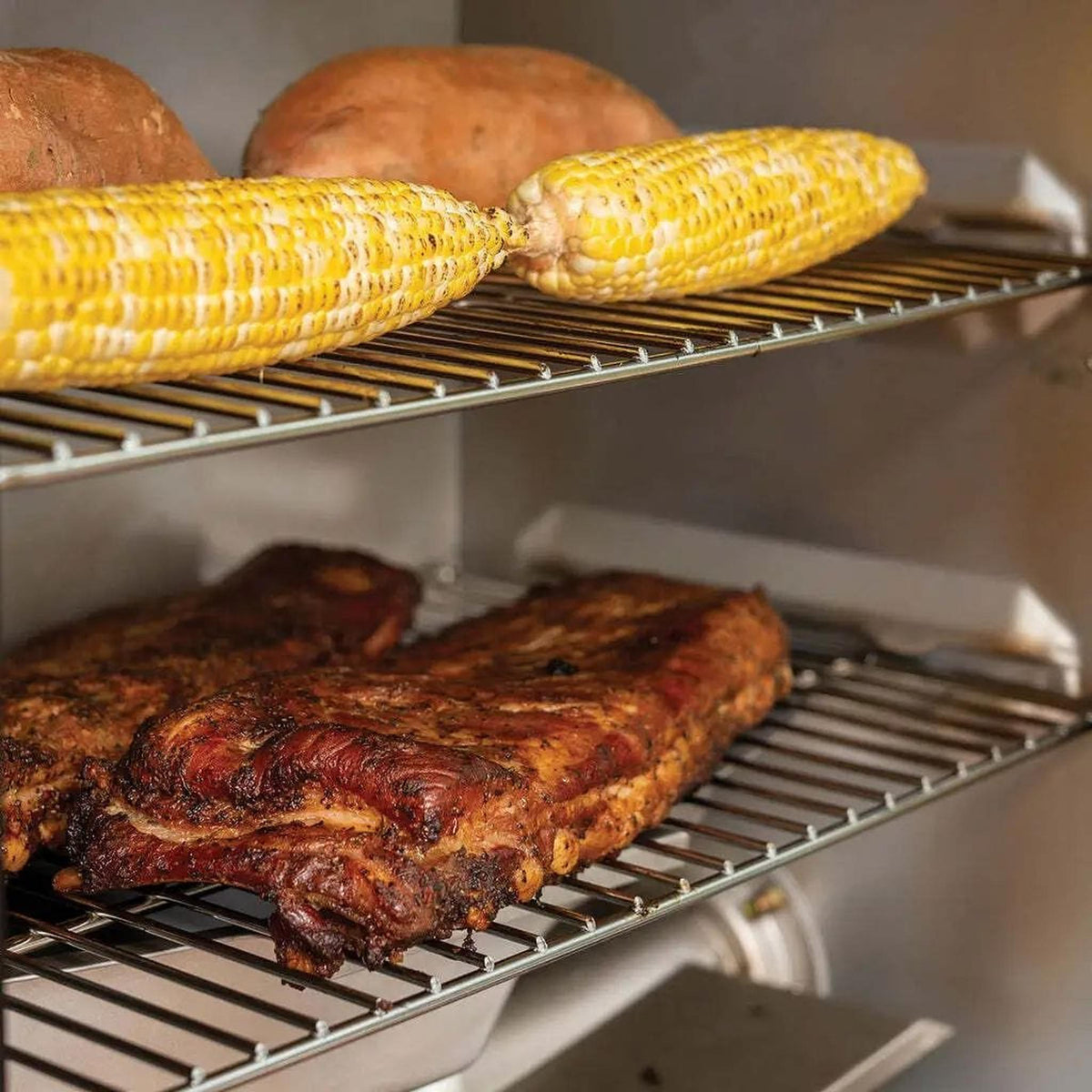 Masterbuilt 40 inch digital electric smoker with viewing window and legs – view 5