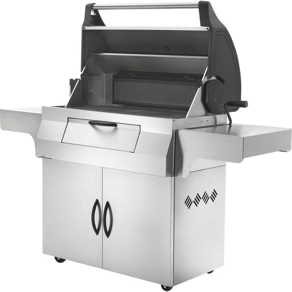 Napoleon Charcoal Professional PRO605 stainless steel freestanding charcoal grill – view 3