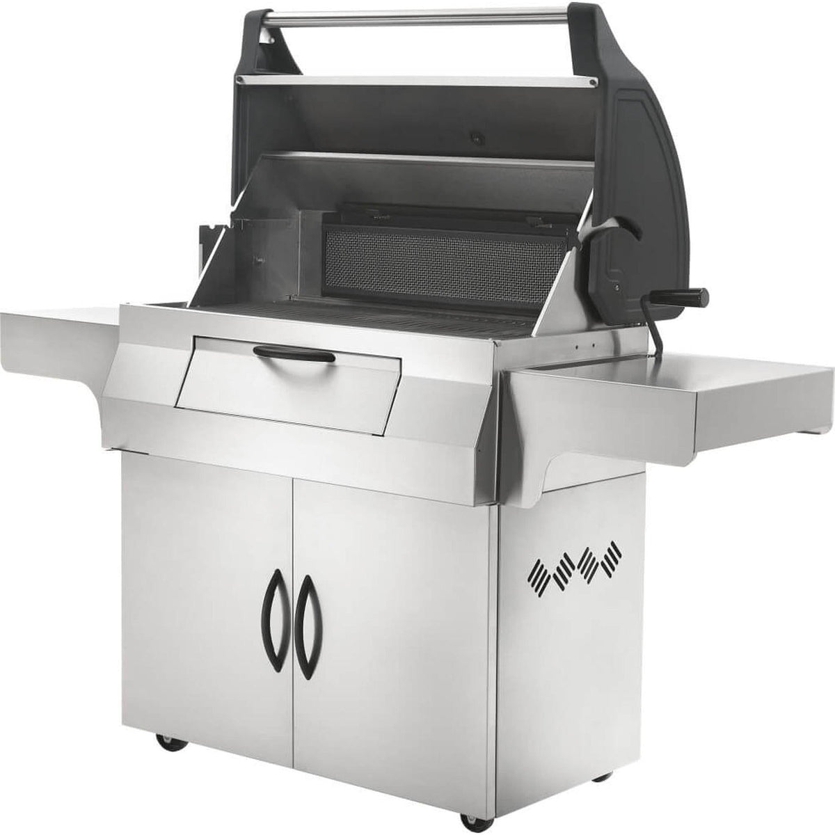 Napoleon Charcoal Professional PRO605 stainless steel freestanding charcoal grill – view 3