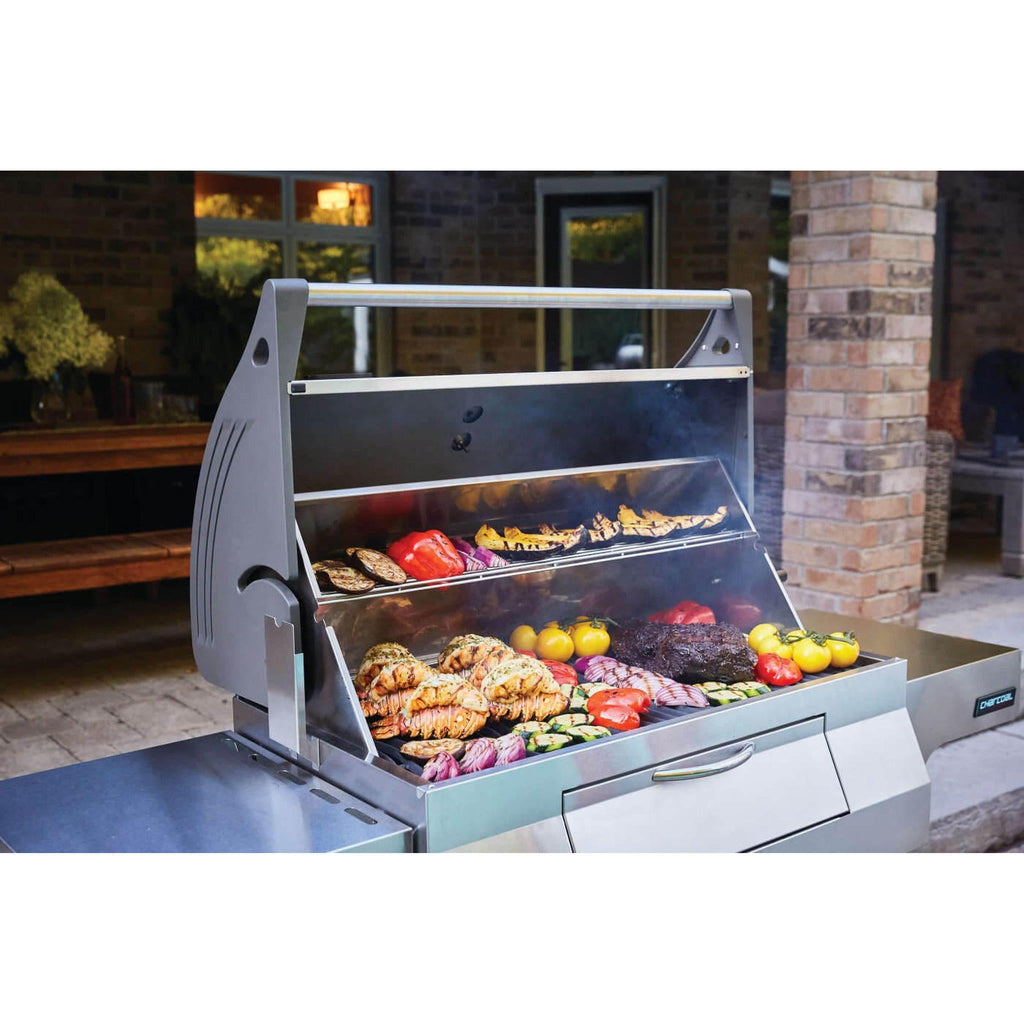 Napoleon Charcoal Professional PRO605 stainless steel freestanding charcoal grill – view 6