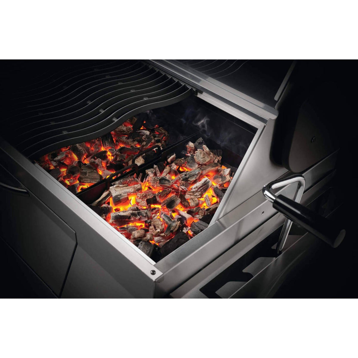 Napoleon Charcoal Professional PRO605 stainless steel freestanding charcoal grill – view 7