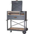 Black Ñuke Delta 47 inch Argentine wood-burning gaucho grill