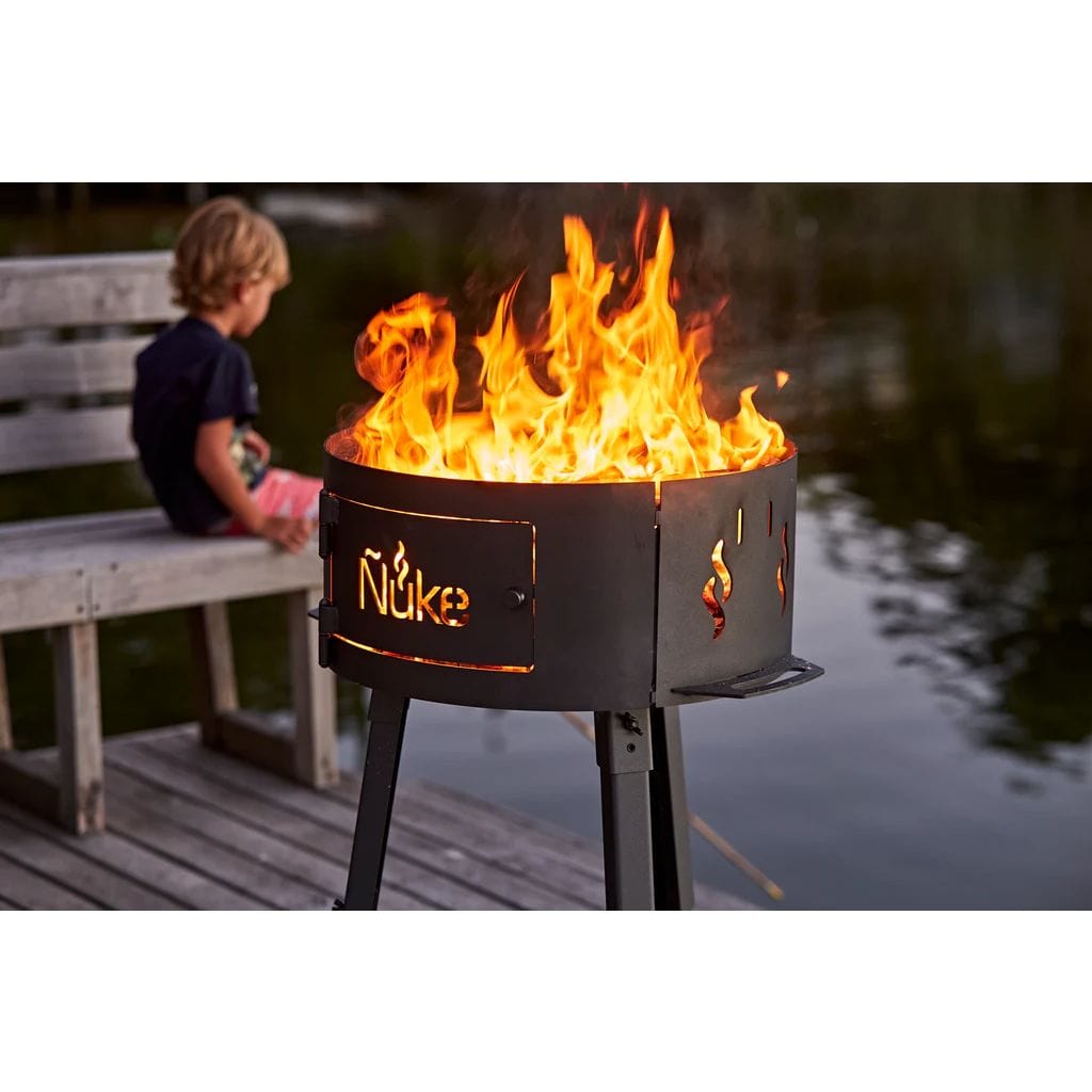 Ñuke Malevo portable cowboy charcoal grill and fire pit – view 2
