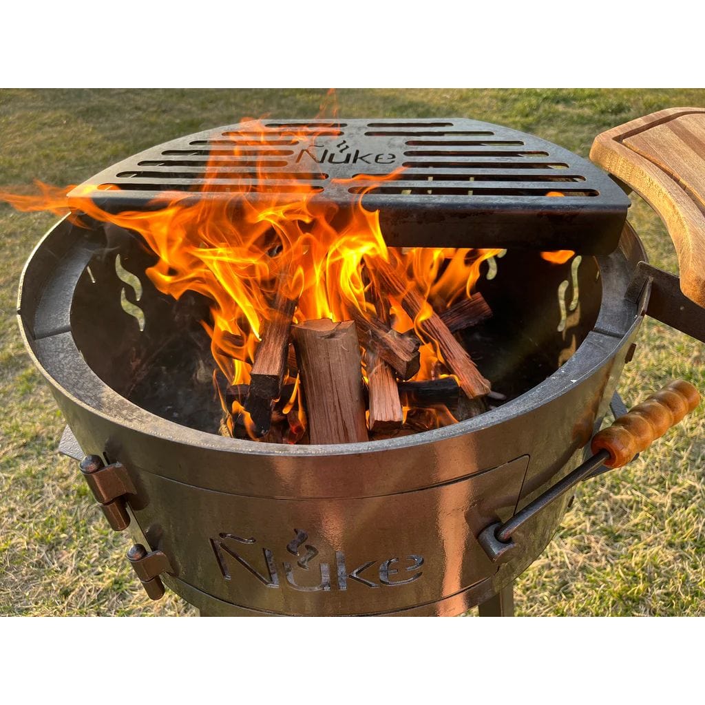 Ñuke Malevo portable cowboy charcoal grill and fire pit – view 3