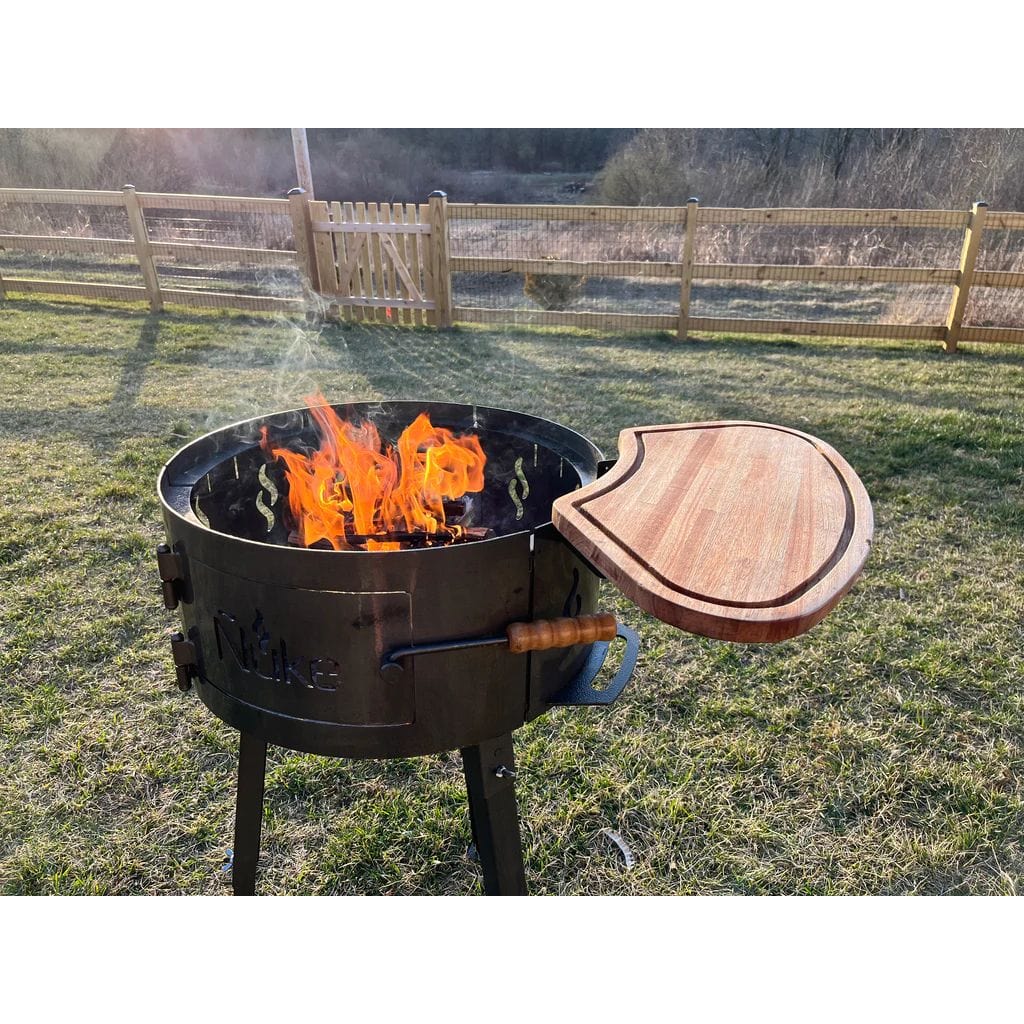 Ñuke Malevo portable cowboy charcoal grill and fire pit – view 4