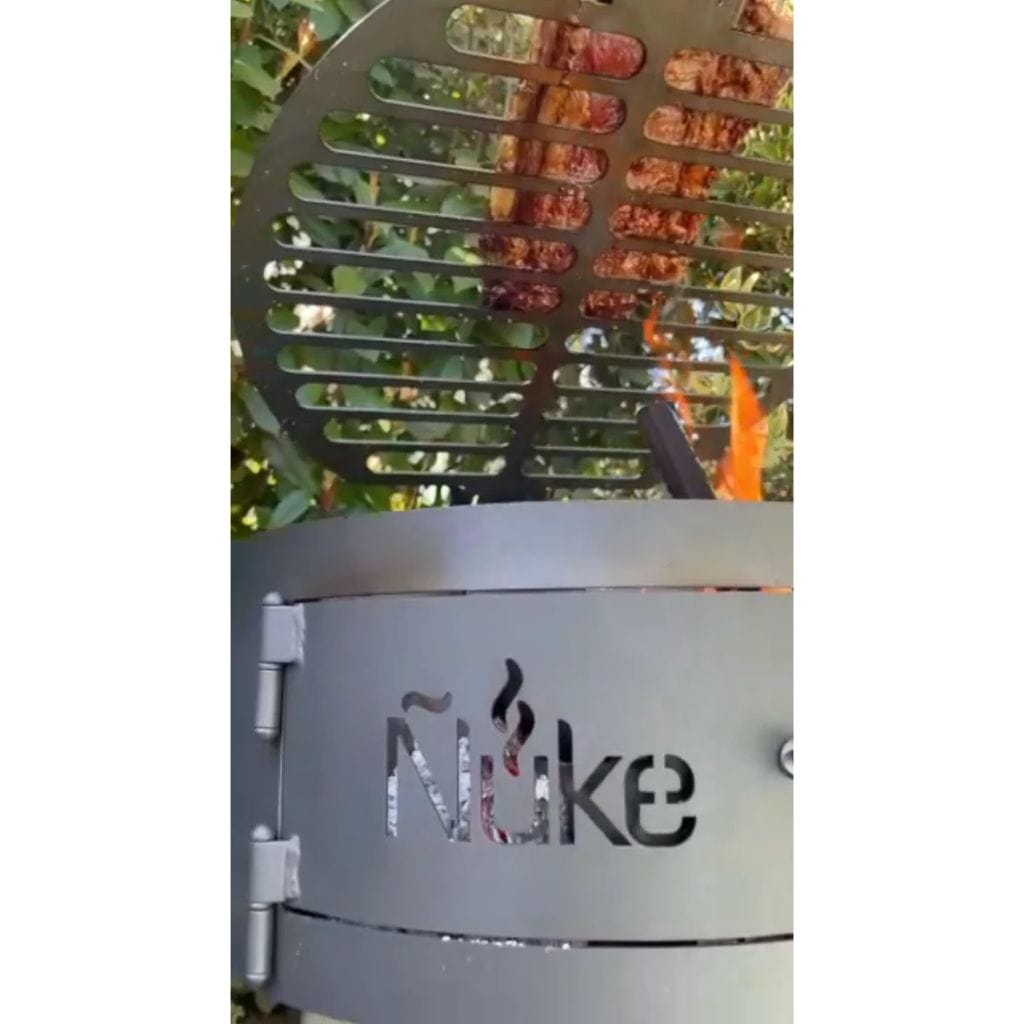 Ñuke Malevo portable cowboy charcoal grill and fire pit – view 5