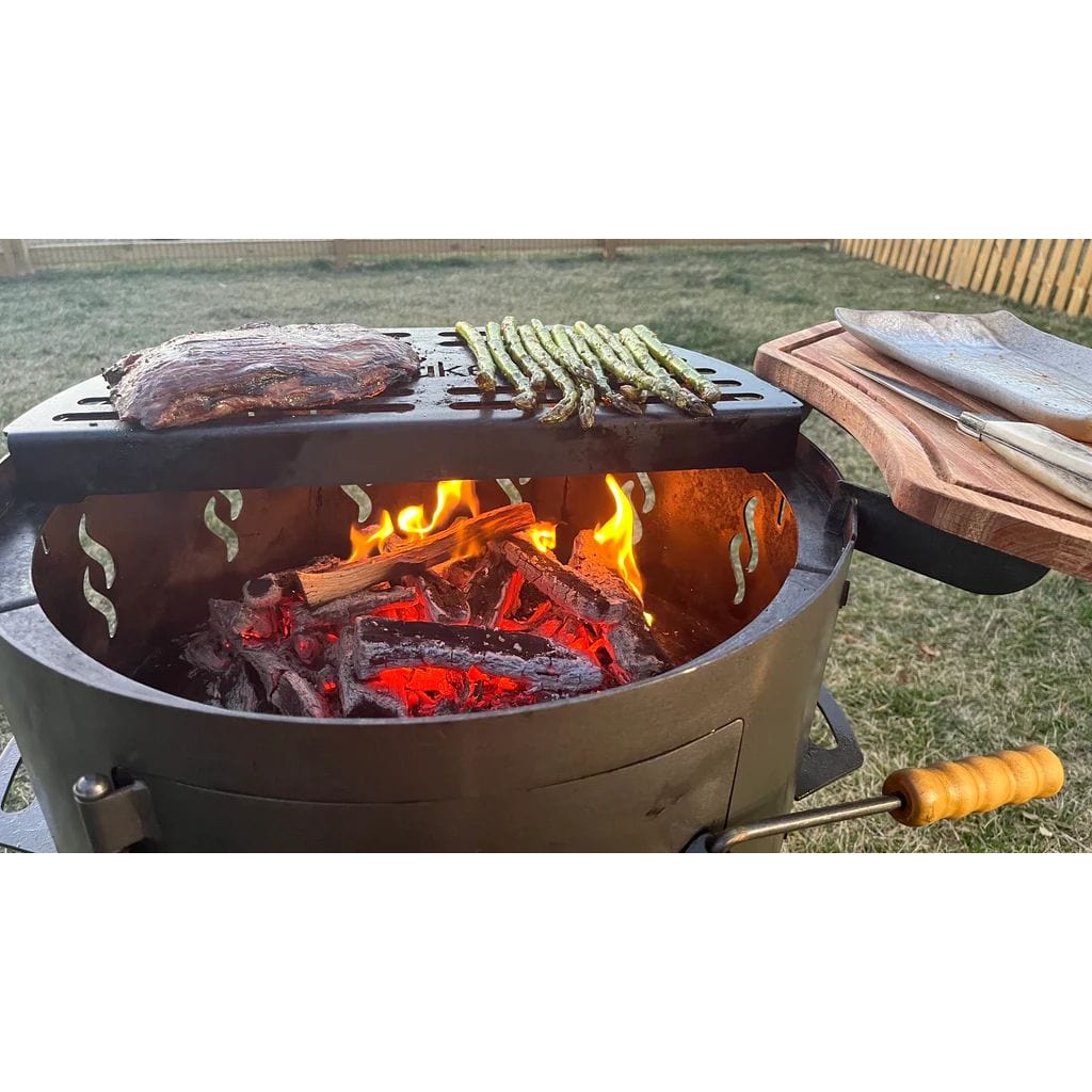 Ñuke Malevo portable cowboy charcoal grill and fire pit – view 6