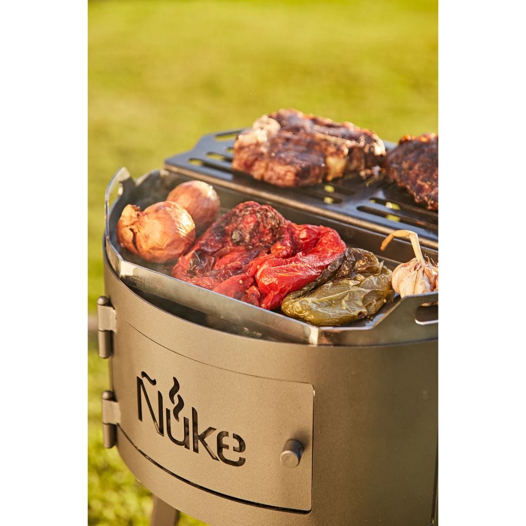 Ñuke Malevo portable cowboy charcoal grill and fire pit – view 7