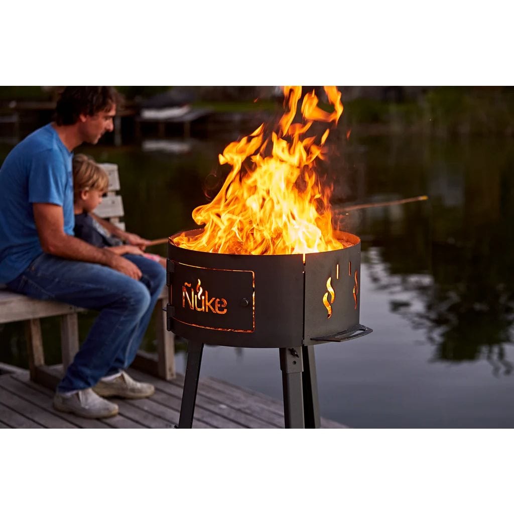 Ñuke Malevo portable cowboy charcoal grill and fire pit – view 9