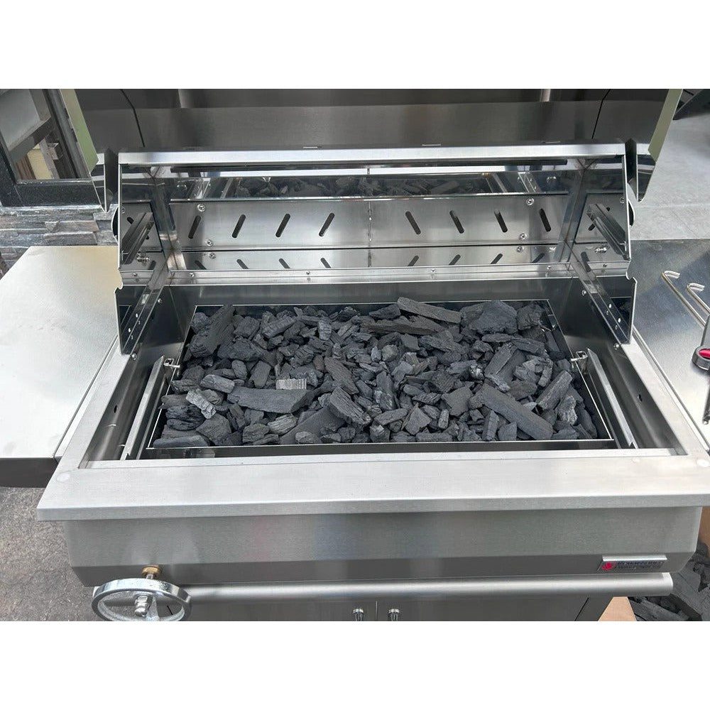 Renaissance Cooking Systems Premier 32 inch built-in charcoal grill – view 11