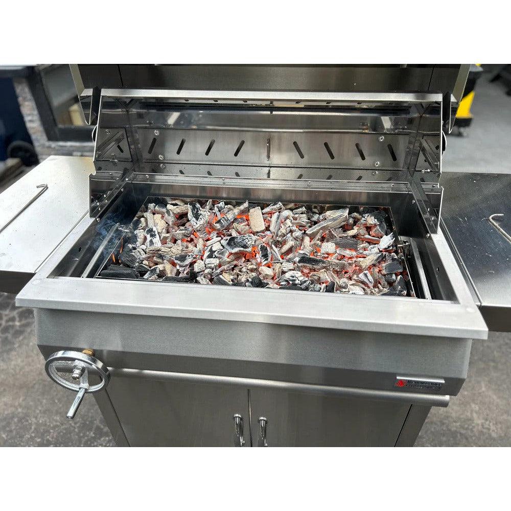Renaissance Cooking Systems Premier 32 inch built-in charcoal grill – view 12