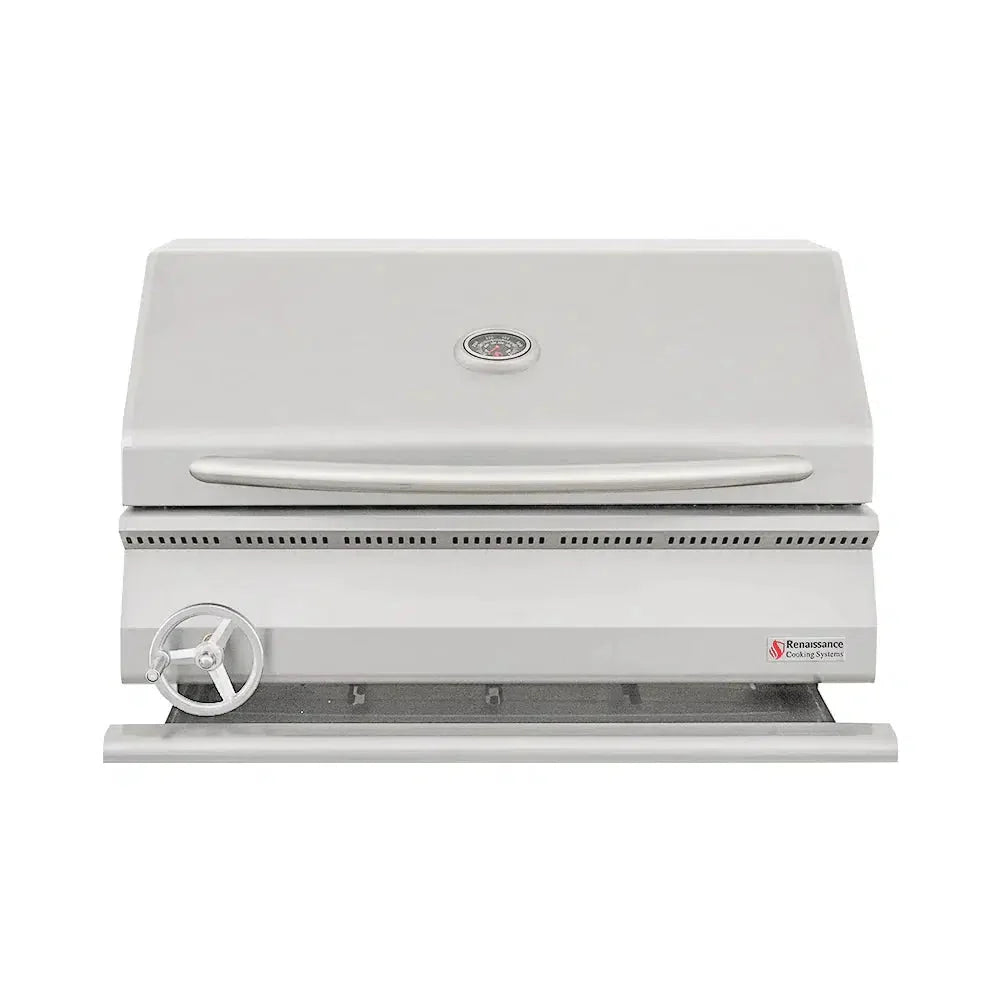 Renaissance Cooking Systems Premier 32 inch built-in charcoal grill – view 2