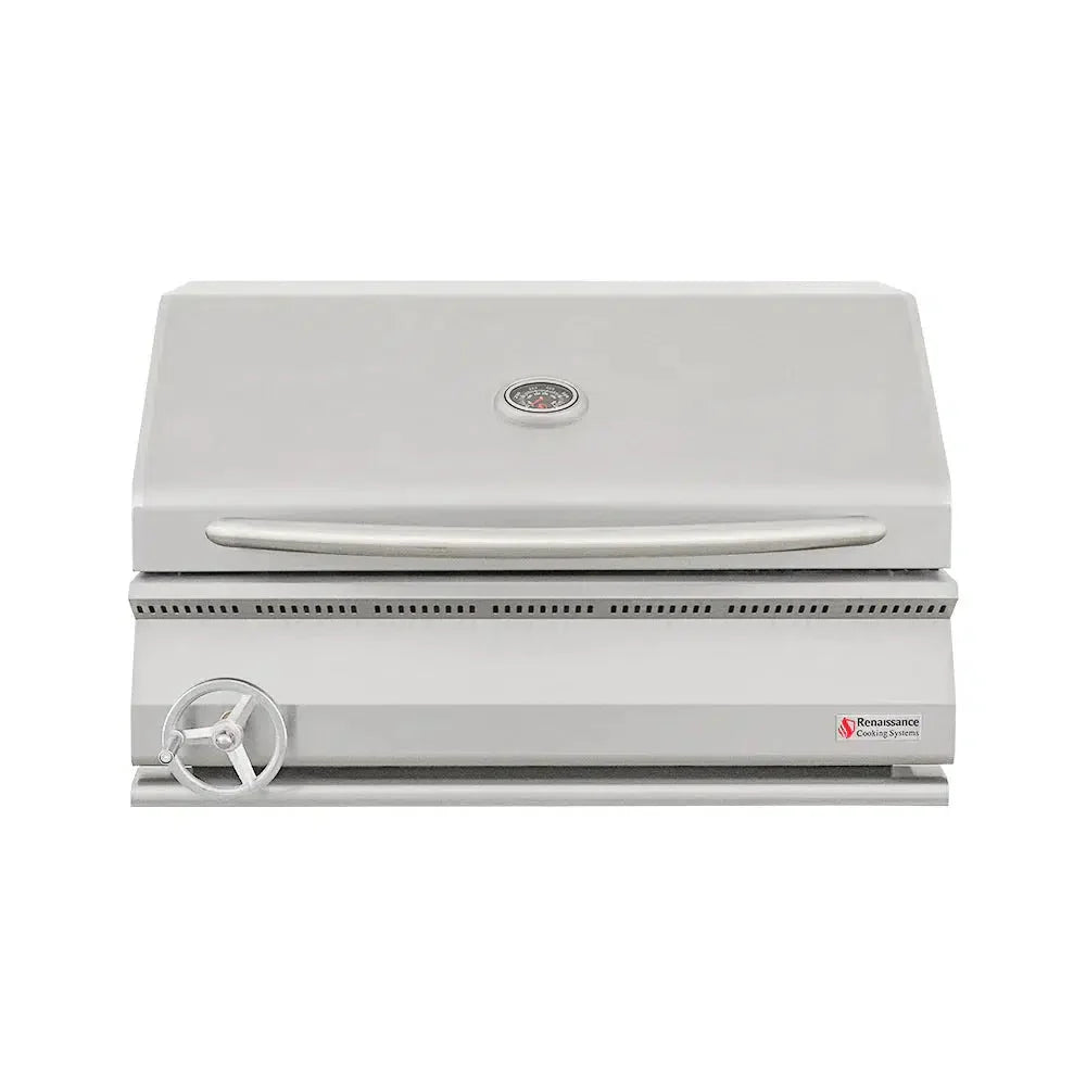 Renaissance Cooking Systems Premier 32 inch built-in charcoal grill