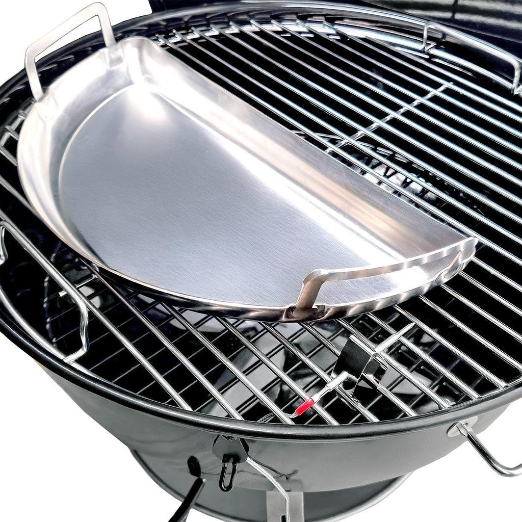 Black SnS Grills Home N Roam 18 inch travel kettle charcoal grill – view 12