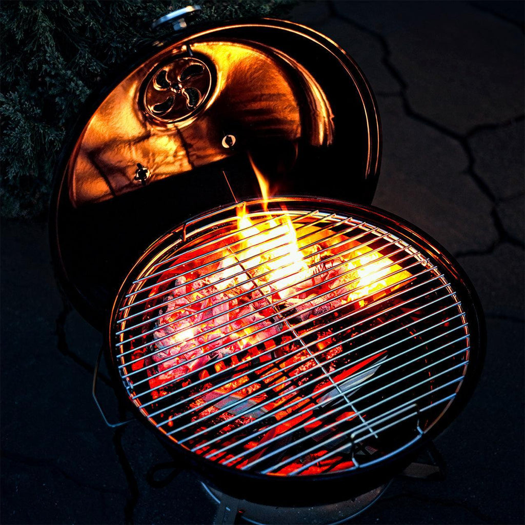 Black SnS Grills Home N Roam 18 inch travel kettle charcoal grill – view 20