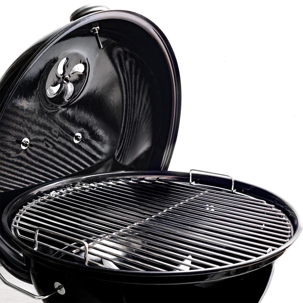 Black SnS Grills Home N Roam 18 inch travel kettle charcoal grill – view 4