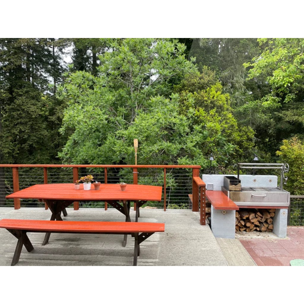 Tagwood BBQ BBQ05SS 48 inch stainless steel built-in Argentine Santa Maria grill – view 12
