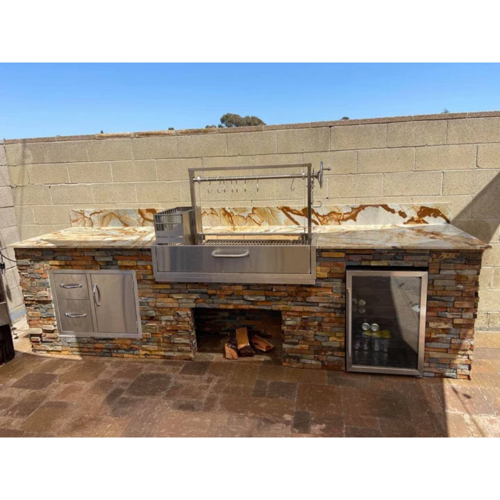 Tagwood BBQ BBQ05SS 48 inch stainless steel built-in Argentine Santa Maria grill – view 13