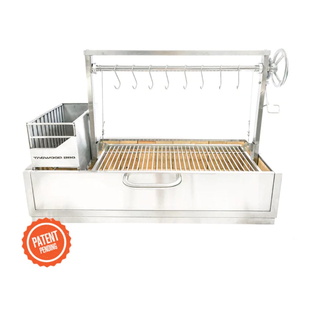 Tagwood BBQ BBQ05SS 48 inch stainless steel built-in Argentine Santa Maria grill – view 2