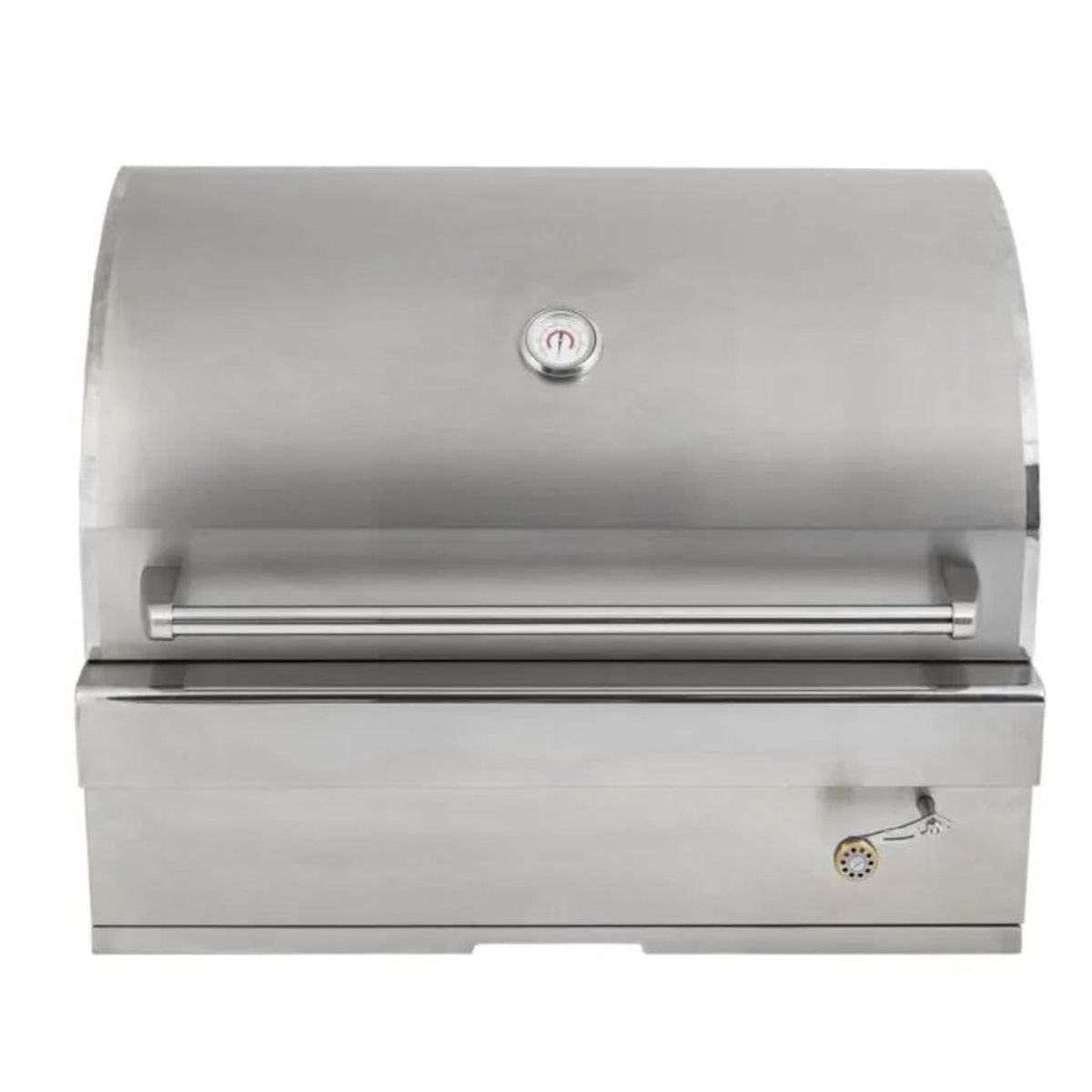 Turbo 32 inch stainless steel built-in charcoal grill
